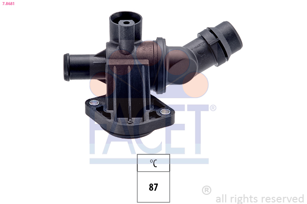 Termostato, refrigerante FACET 7.8681