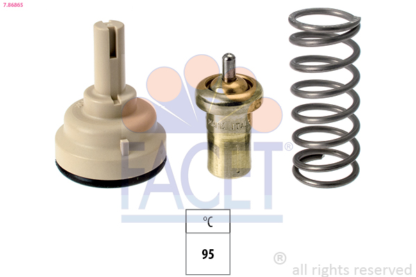 Termostato, refrigerante FACET 7.8686S
