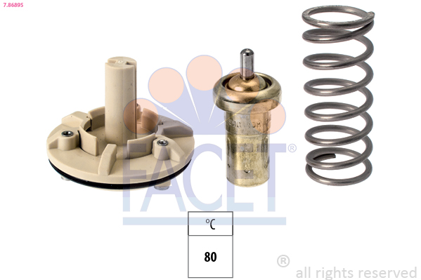 Termostato, refrigerante FACET 7.8689S