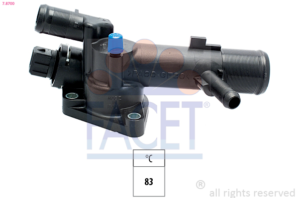 Termostato, refrigerante FACET 7.8700