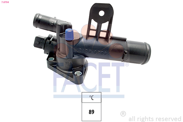 Termostato, refrigerante FACET 7.8704
