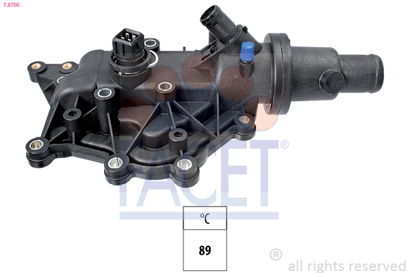 Termostato, refrigerante FACET 7.8705
