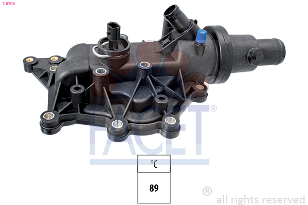 Termostato, refrigerante FACET 7.8706