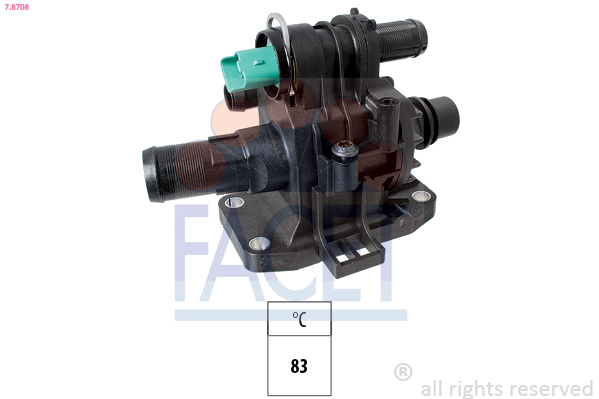 Termostato, refrigerante FACET 7.8708