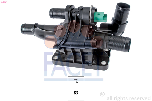 Termostato, refrigerante FACET 7.8734