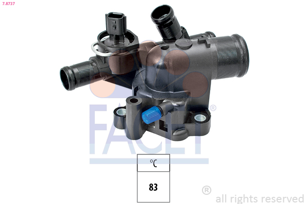 Termostato, refrigerante FACET 7.8737