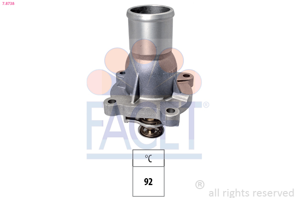 Termostato, refrigerante FACET 7.8738