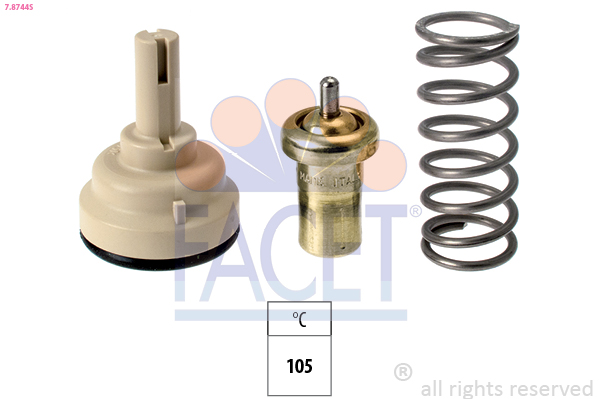 Termostato, refrigerante FACET 7.8744S