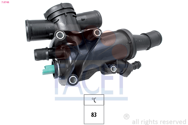 Termostato, refrigerante FACET 7.8748