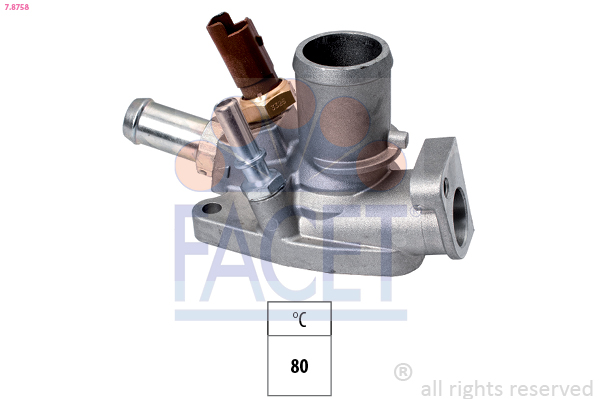Termostato, refrigerante FACET 7.8758