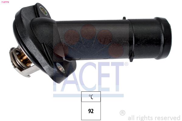 Termostato, refrigerante FACET 7.8779