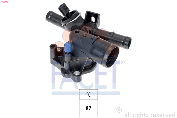 Termostato, refrigerante FACET 7.8782