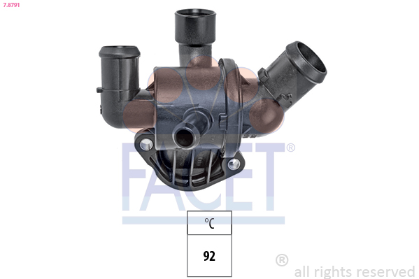 Termostato, refrigerante FACET 7.8791