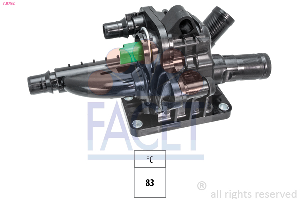 Termostato, refrigerante FACET 7.8792