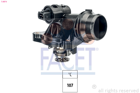 Termostato, refrigerante FACET 7.8874