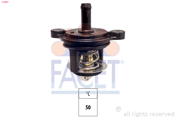 Termostato, refrigerante FACET 7.8987