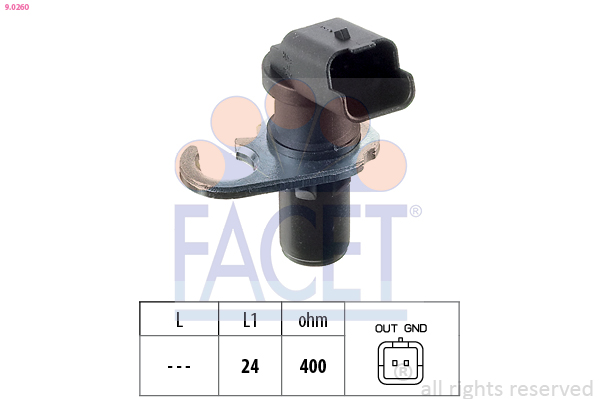 Generatore di impulsi, albero a gomiti FACET 9.0260