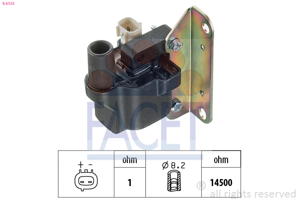 Bobina d'accensione FACET 9.6133