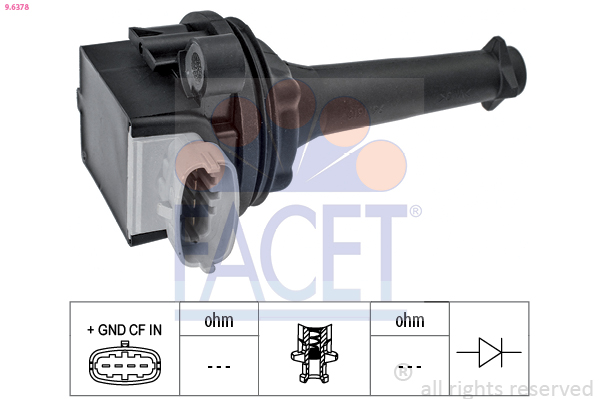 Bobina d'accensione FACET 9.6378