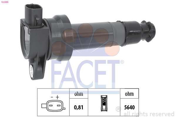 Bobina d'accensione FACET 9.6395