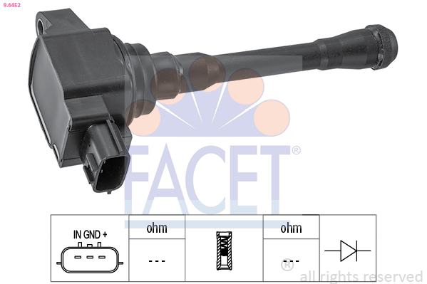 Bobina d'accensione FACET 9.6452