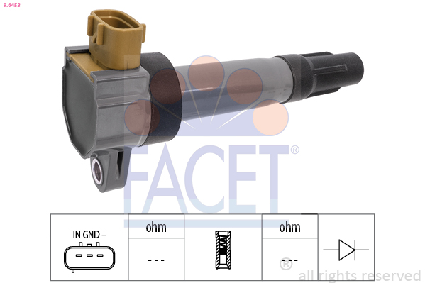Bobina d'accensione FACET 9.6453