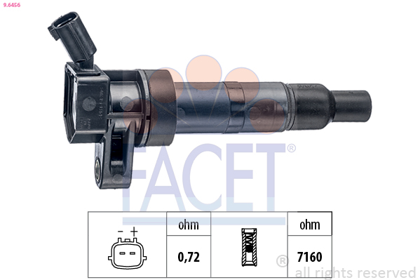 Bobina d'accensione FACET 9.6456