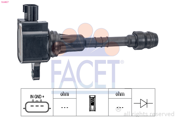 Bobina d'accensione FACET 9.6457