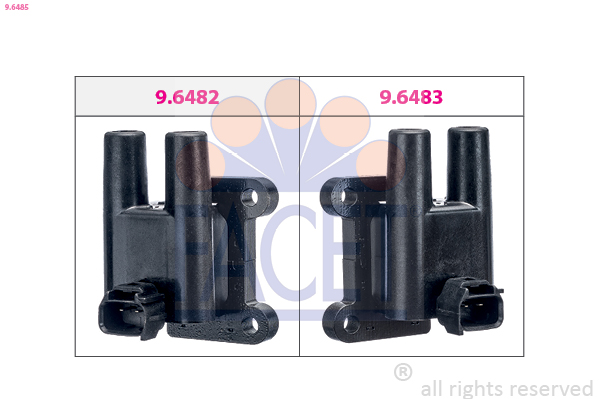 Bobina d'accensione FACET 9.6485