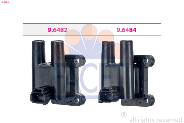 Bobina d'accensione FACET 9.6486