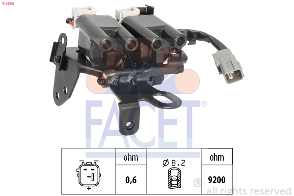 Bobina d'accensione FACET 9.6556