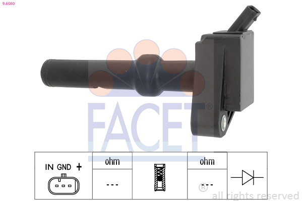 Bobina d'accensione FACET 9.6560