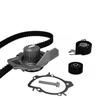 Pompa acqua e kit cinghie dentate GRAF KP1110-2