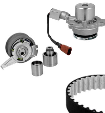 Pompa acqua e kit cinghie dentate GRAF KP1360-3