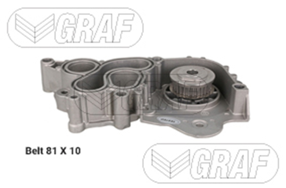 Pompa acqua e kit cinghie dentate GRAF PA1218A