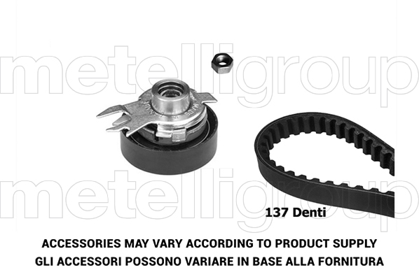 Kit cinghie dentate GRAF TP007