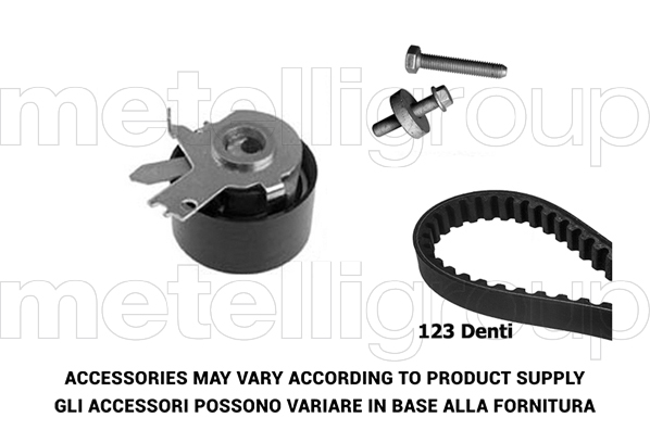 Kit cinghie dentate GRAF TP027