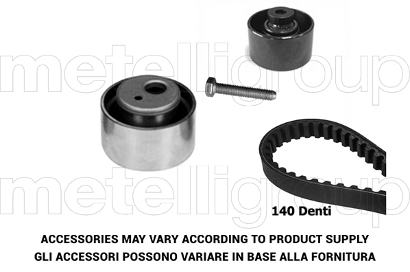 Kit cinghie dentate GRAF TP048