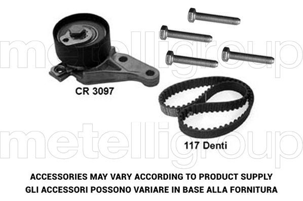 Kit cinghie dentate GRAF TP072