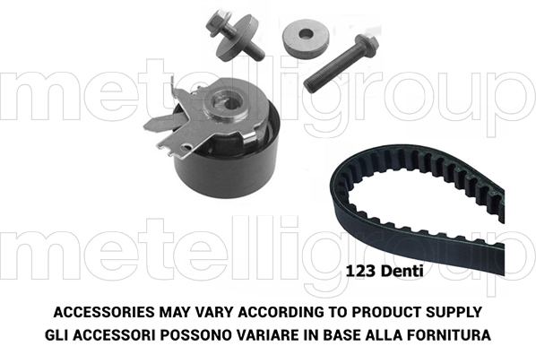 Kit cinghie dentate GRAF TP074