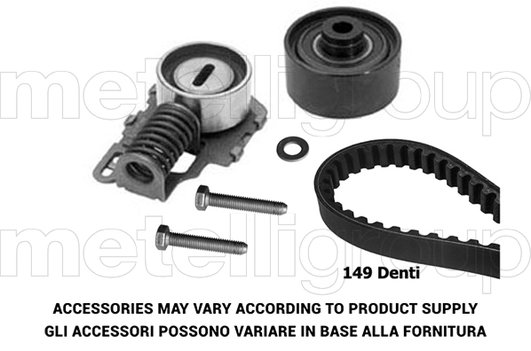 Kit cinghie dentate GRAF TP097