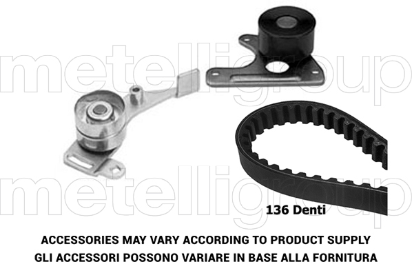 Kit cinghie dentate GRAF TP098