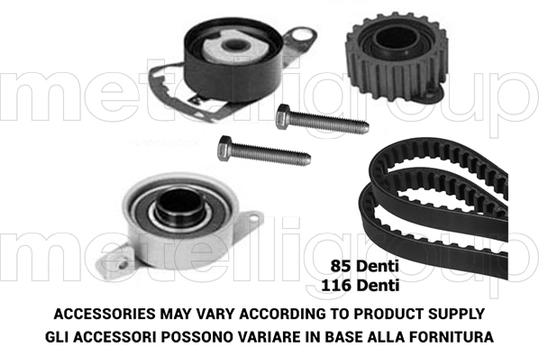 Kit cinghie dentate GRAF TP155