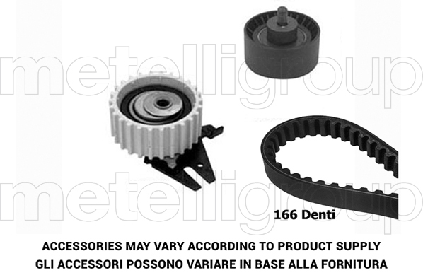 Kit cinghie dentate GRAF TP158