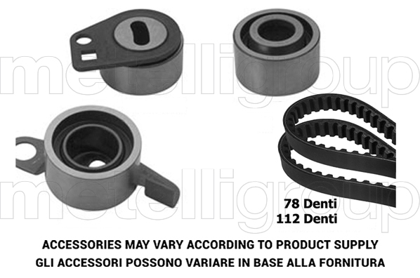 Kit cinghie dentate GRAF TP211