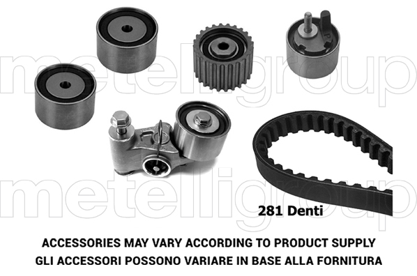 Kit cinghie dentate GRAF TP279