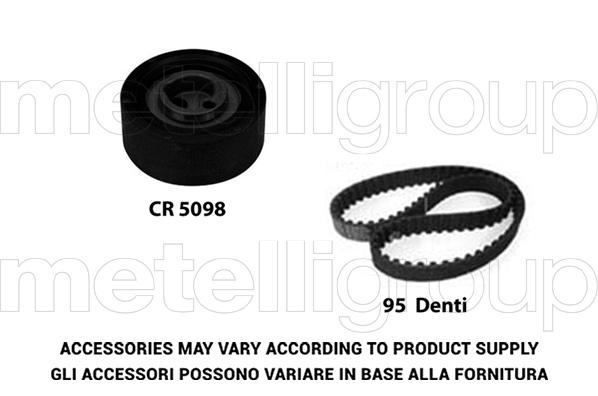 Kit cinghie dentate GRAF TP353