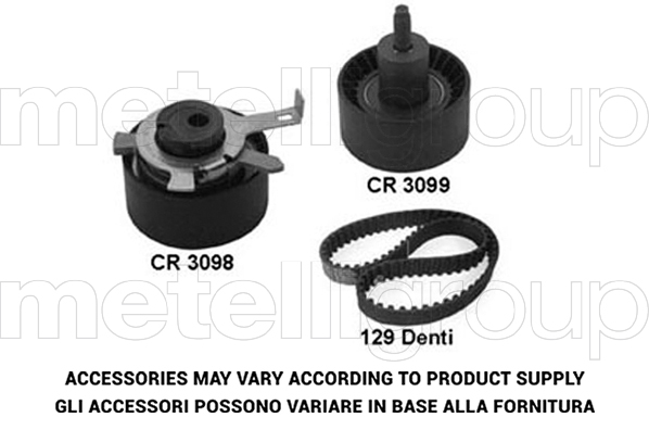 Kit cinghie dentate GRAF TP355