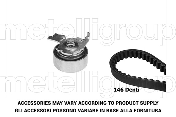 Kit cinghie dentate GRAF TP382