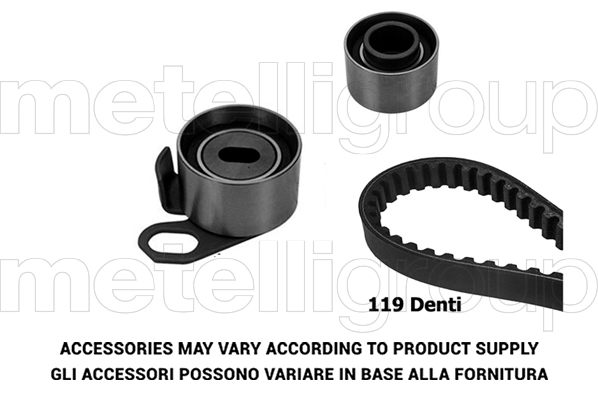 Kit cinghie dentate GRAF TP402